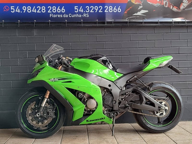 ninja zx 10r 2011 flores da cunha