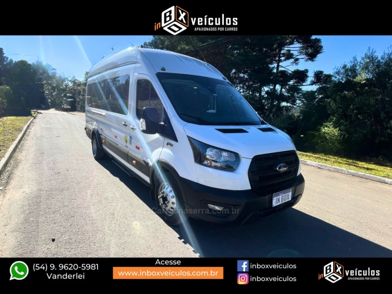 TRANSIT 2.0 460 B PASSAGEIRO TURBO DIESEL 3P AUTOMÁTICO - 2022 - GRAMADO