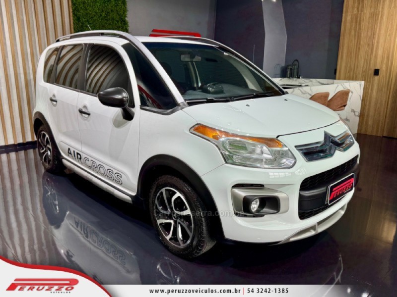 C3 AIRCROSS 1.6 EXCLUSIVE 16V FLEX 4P AUTOMÁTICO - 2012 - NOVA PRATA