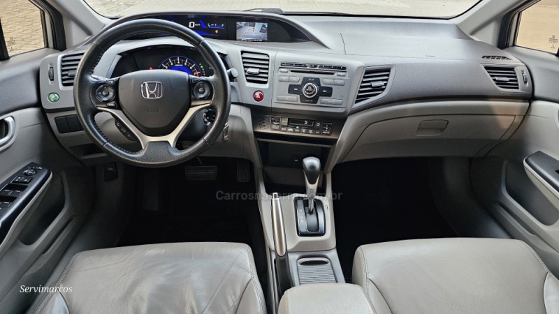 CIVIC 1.8 LXS 16V FLEX 4P AUTOMÁTICO - 2013 - SãO MARCOS
