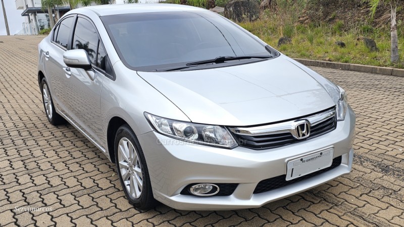 CIVIC 1.8 LXS 16V FLEX 4P AUTOMÁTICO - 2013 - SãO MARCOS
