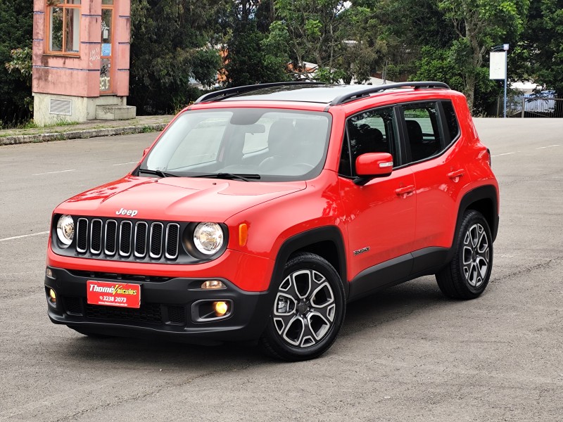 renegade 1.8 16v flex longitude 4p automatico 2016 caxias do sul