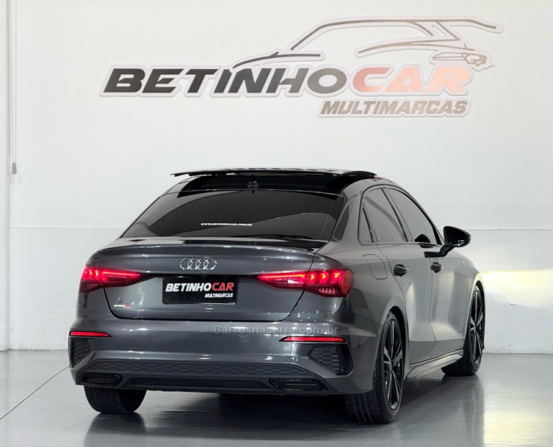 A3 2.0 TFSI PERFORMANCE BLACK SEDAN GASOLINA 4P AUTOMÁTICA - 2022 - ESTâNCIA VELHA