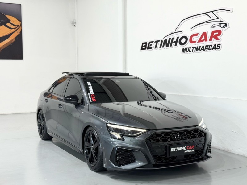 A3 2.0 TFSI PERFORMANCE BLACK SEDAN GASOLINA 4P AUTOMÁTICA - 2022 - ESTâNCIA VELHA