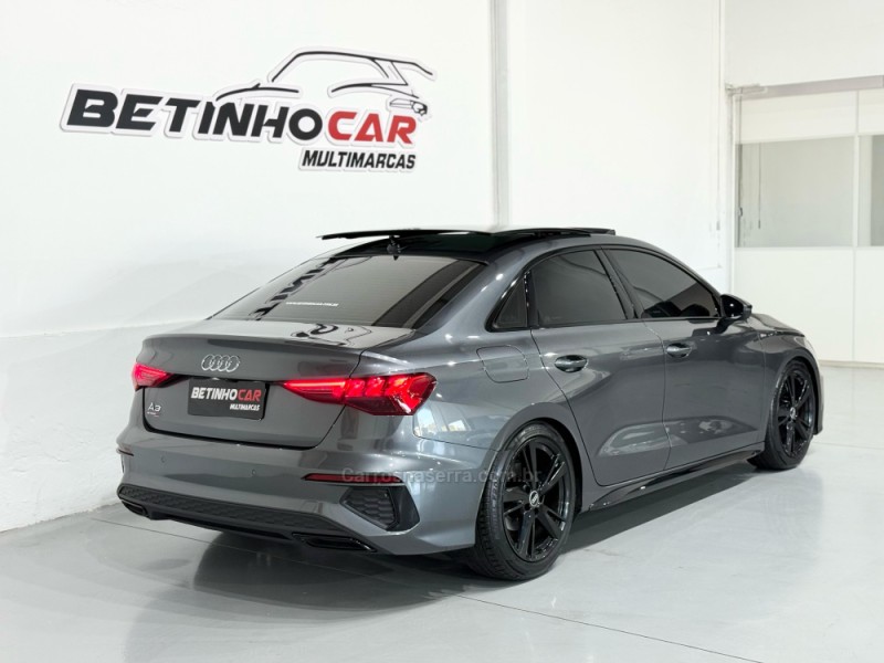 A3 2.0 TFSI PERFORMANCE BLACK SEDAN GASOLINA 4P AUTOMÁTICA - 2022 - ESTâNCIA VELHA
