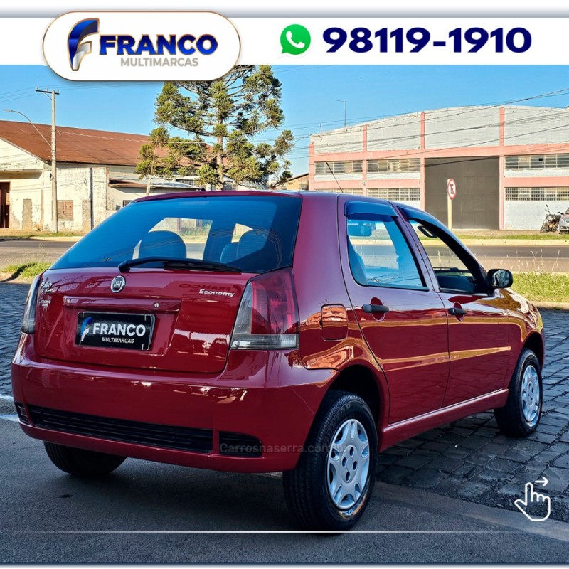 PALIO 1.0 MPI FIRE ECONOMY 8V FLEX 4P MANUAL - 2010 - VACARIA