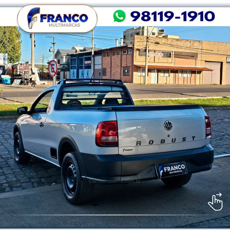 SAVEIRO 1.6 MSI ROBUST CS 8V FLEX 2P MANUAL - 2019 - VACARIA