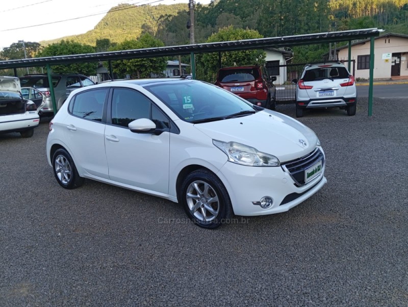 208 1.5 ALLURE 8V FLEX 4P MANUAL - 2015 - PICADA CAFé