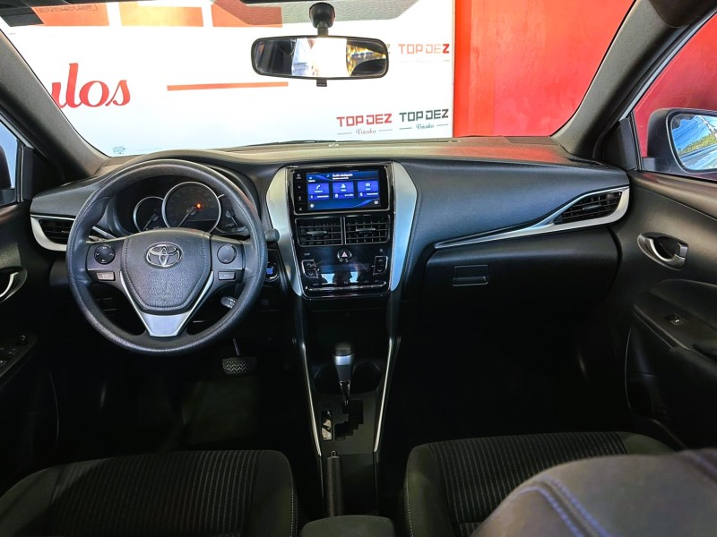 YARIS 1.5 XL PLUS CONNECT 16V FLEX 4P AUTOMÁTICO - 2020 - SãO SEBASTIãO DO CAí