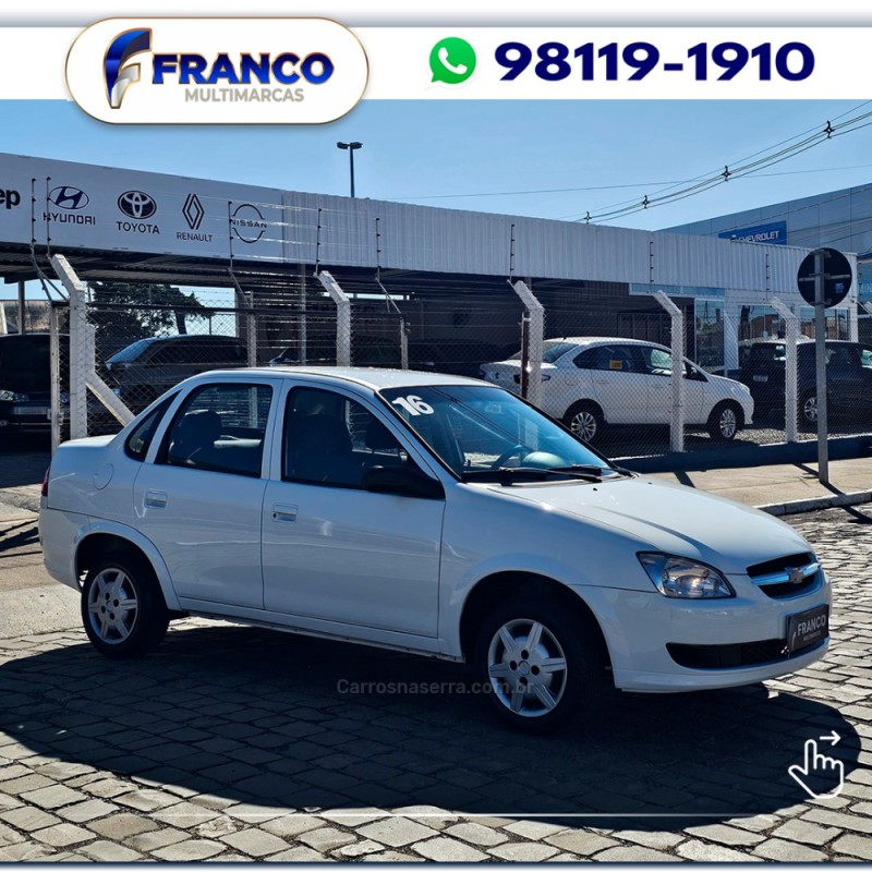 CLASSIC 1.0 MPFI LS 8V FLEX 4P MANUAL - 2016 - VACARIA