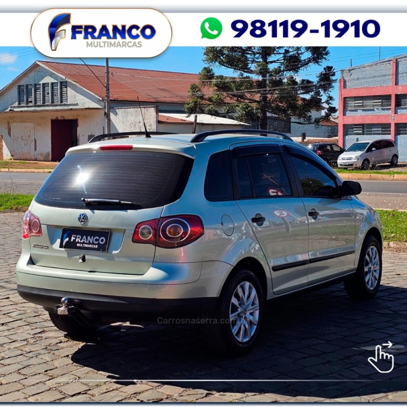 SPACEFOX 1.6 MI 8V FLEX 4P MANUAL - 2008 - VACARIA