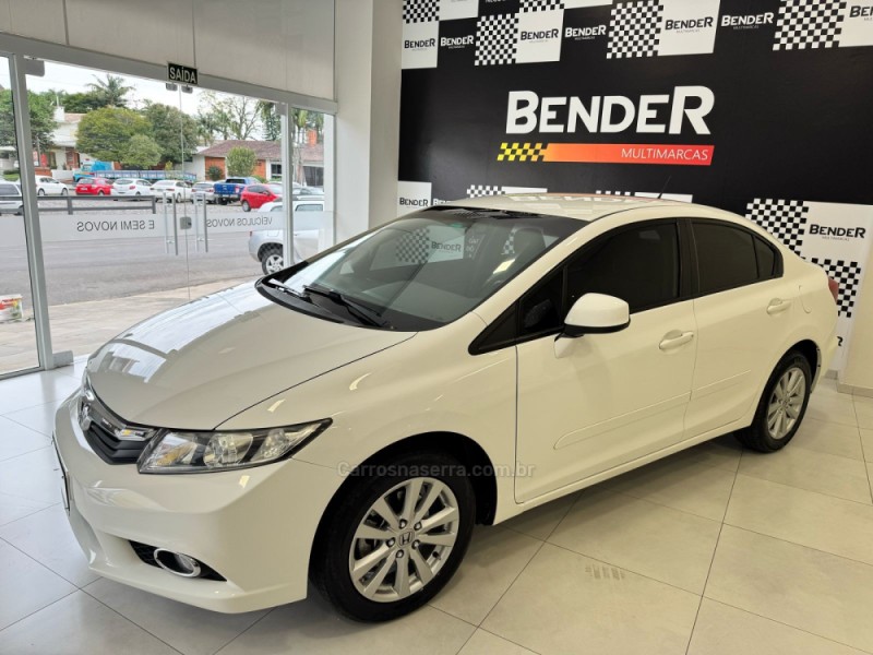 CIVIC 1.8 LXS 16V FLEX 4P AUTOMÁTICO - 2013 - SALVADOR DO SUL
