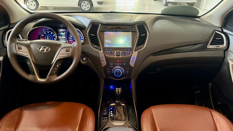 SANTA FÉ 3.3 MPFI 4X4 7 LUGARES V6 270CV GASOLINA 4P AUTOMÁTICO - 2014 - ESTâNCIA VELHA