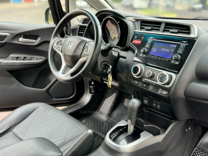 FIT 1.5 EXL 16V FLEX 4P AUTOMÁTICO - 2015 - NOVO HAMBURGO