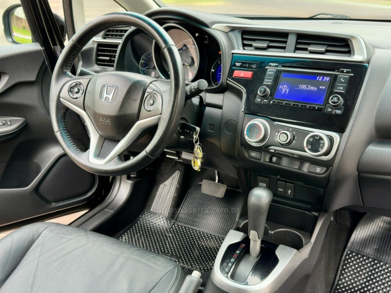 FIT 1.5 EXL 16V FLEX 4P AUTOMÁTICO - 2015 - NOVO HAMBURGO