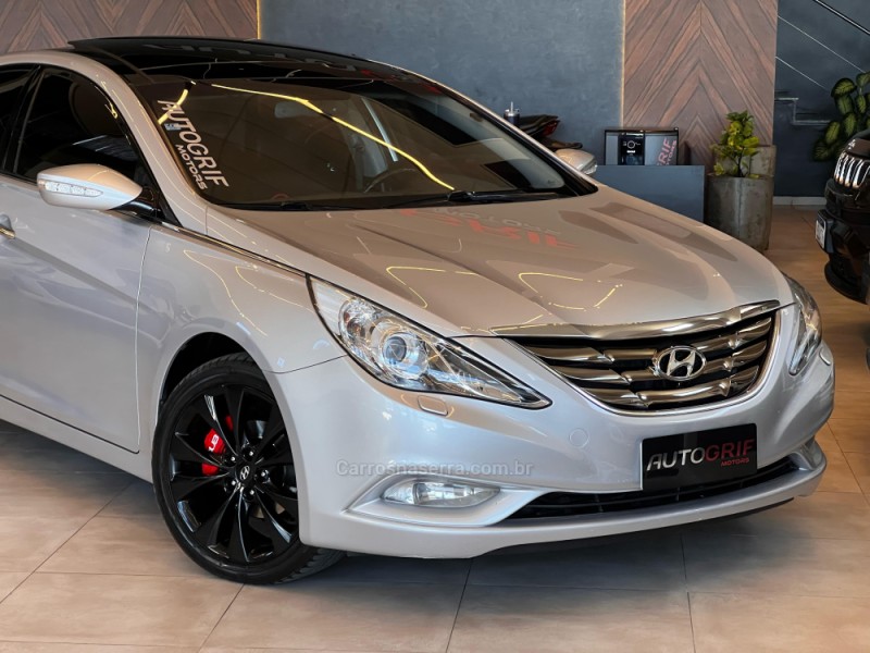SONATA 2.4 MPFI I4 16V 182CV GASOLINA 4P AUTOMÁTICO - 2012 - CAMPO BOM