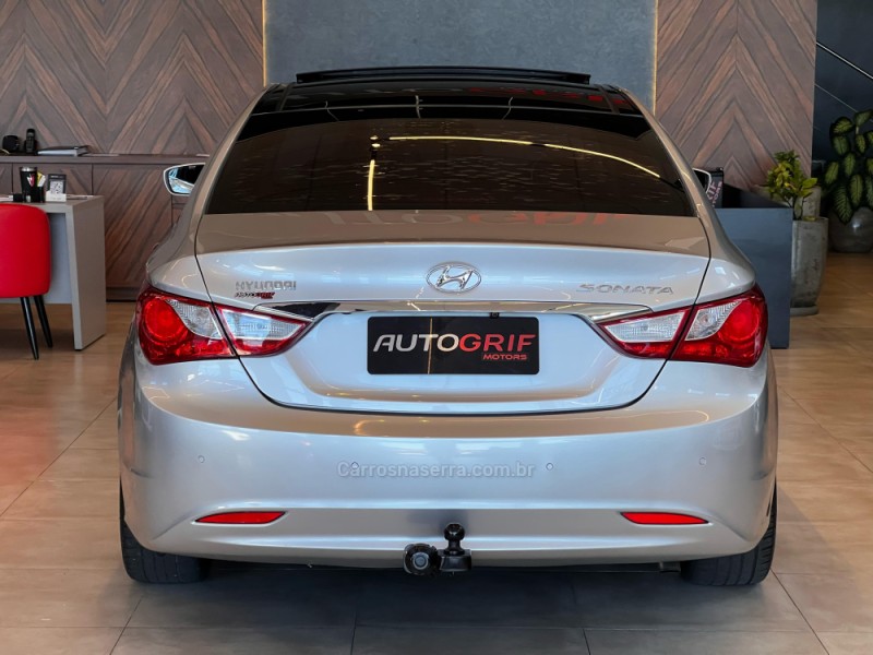 SONATA 2.4 MPFI I4 16V 182CV GASOLINA 4P AUTOMÁTICO - 2012 - CAMPO BOM