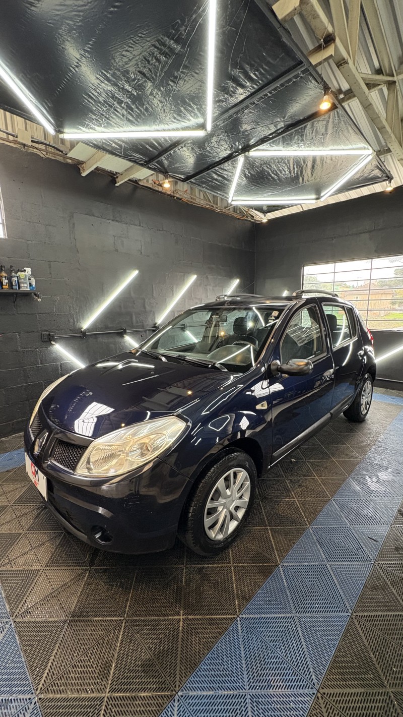 sandero 1.6 expression 8v flex 4p manual 2009 caxias do sul