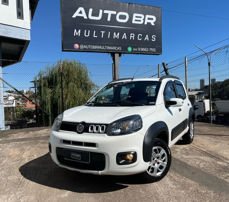 uno 1.4 evo way 8v flex 4p automatizado 2015 caxias do sul
