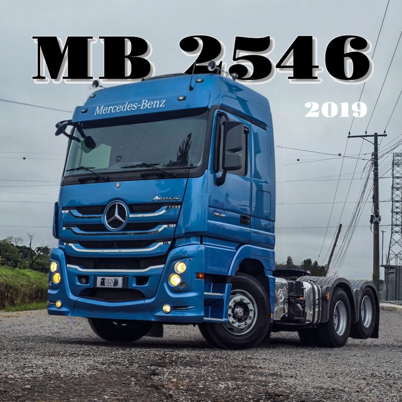 ACTROS 2546 LS 6X2 - 2019 - GARIBALDI