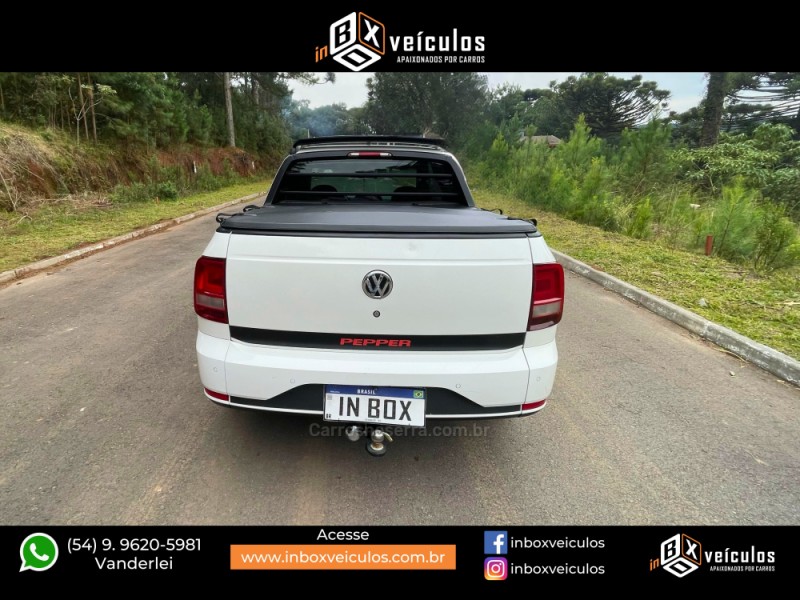 SAVEIRO 1.6 PEPPER CD 8V FLEX 2P MANUAL - 2018 - GRAMADO