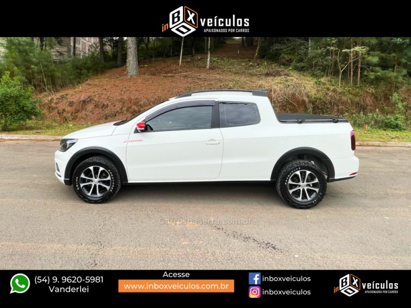 SAVEIRO 1.6 PEPPER CD 8V FLEX 2P MANUAL - 2018 - GRAMADO