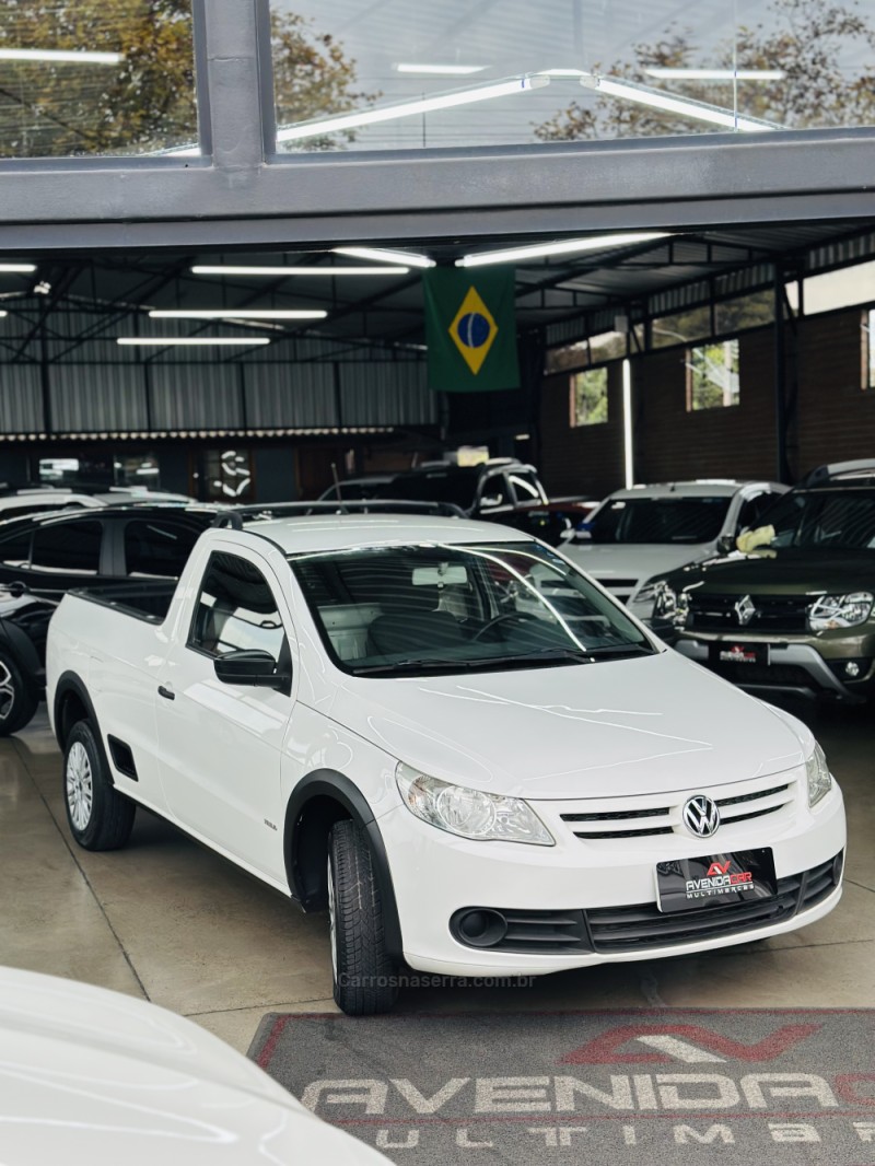 SAVEIRO 1.6 MI CE 8V FLEX 2P MANUAL G.V - 2012 - CANELA