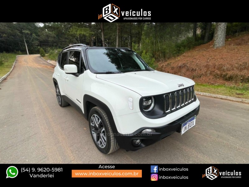 RENEGADE 1.8 16V FLEX LONGITUDE 4P AUTOMÁTICO - 2021 - GRAMADO