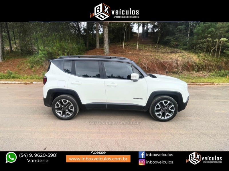 RENEGADE 1.8 16V FLEX LONGITUDE 4P AUTOMÁTICO - 2021 - GRAMADO