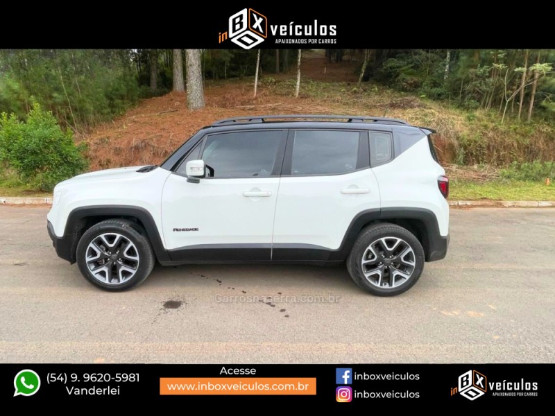 RENEGADE 1.8 16V FLEX LONGITUDE 4P AUTOMÁTICO - 2021 - GRAMADO