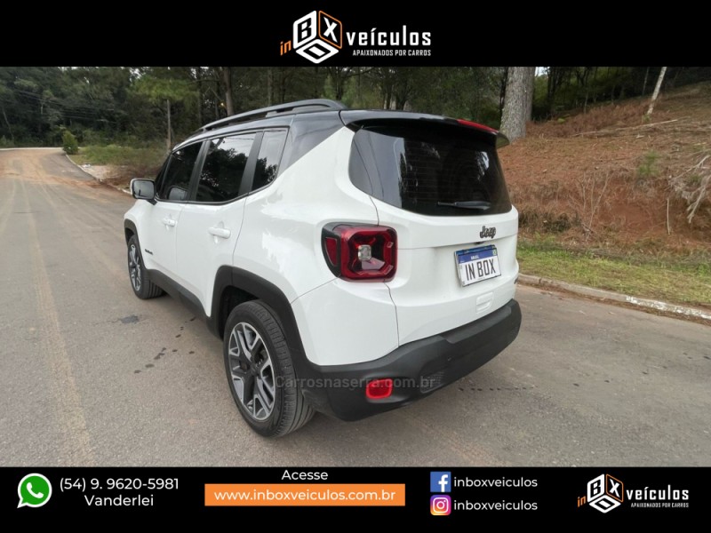 RENEGADE 1.8 16V FLEX LONGITUDE 4P AUTOMÁTICO - 2021 - GRAMADO