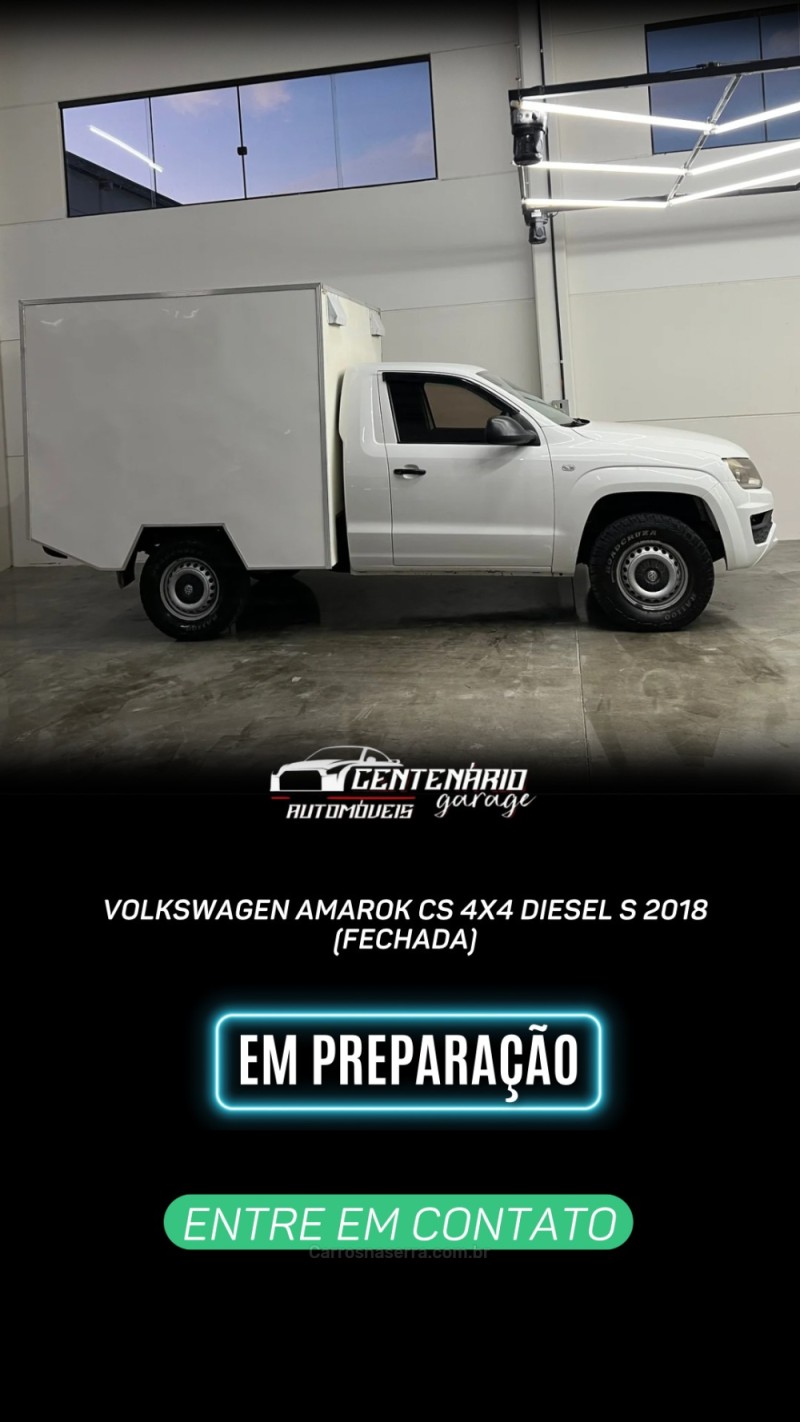 amarok 2.0 s 4x4 cs 16v turbo intercooler diesel 2p manual 2018 caxias do sul