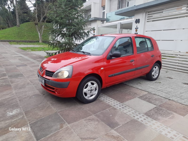 CLIO 1.0 AUTHENTIQUE 8V GASOLINA 4P MANUAL - 2003 - FARROUPILHA