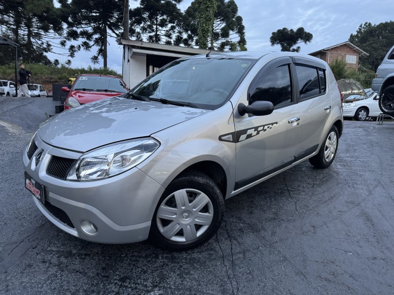 sandero 1.6 expression 8v flex 4p manual 2009 caxias do sul