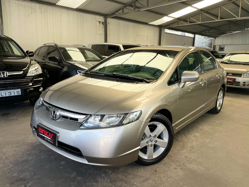 CIVIC 1.8 LXS 16V FLEX 4P MANUAL - 2008 - CAXIAS DO SUL