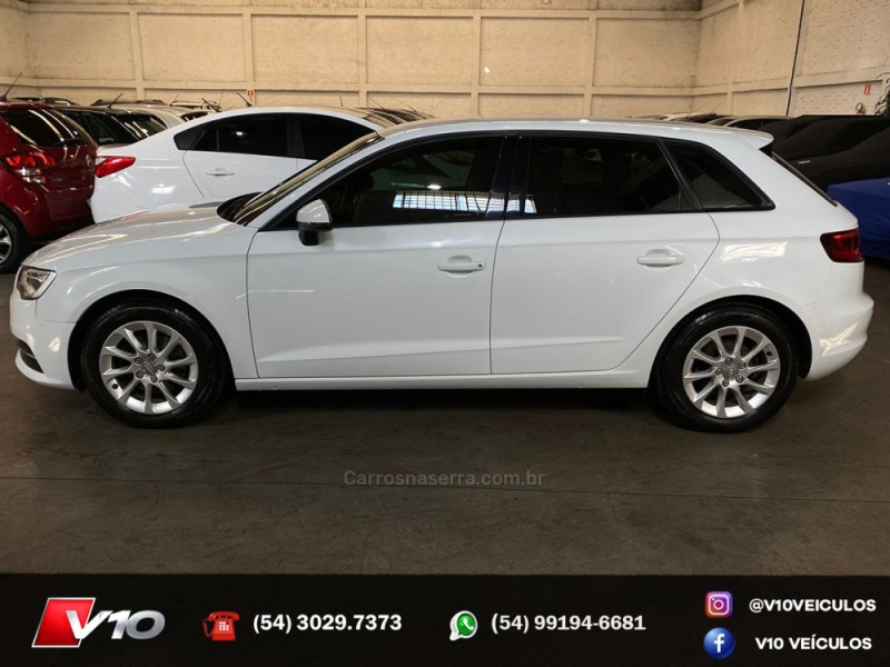 A3 1.4 TFSI SPORTBACK 16V GASOLINA 4P S-TRONIC - 2016 - CAXIAS DO SUL