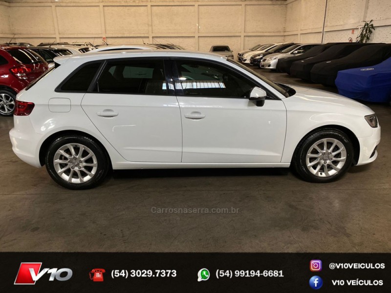 A3 1.4 TFSI SPORTBACK 16V GASOLINA 4P S-TRONIC - 2016 - CAXIAS DO SUL
