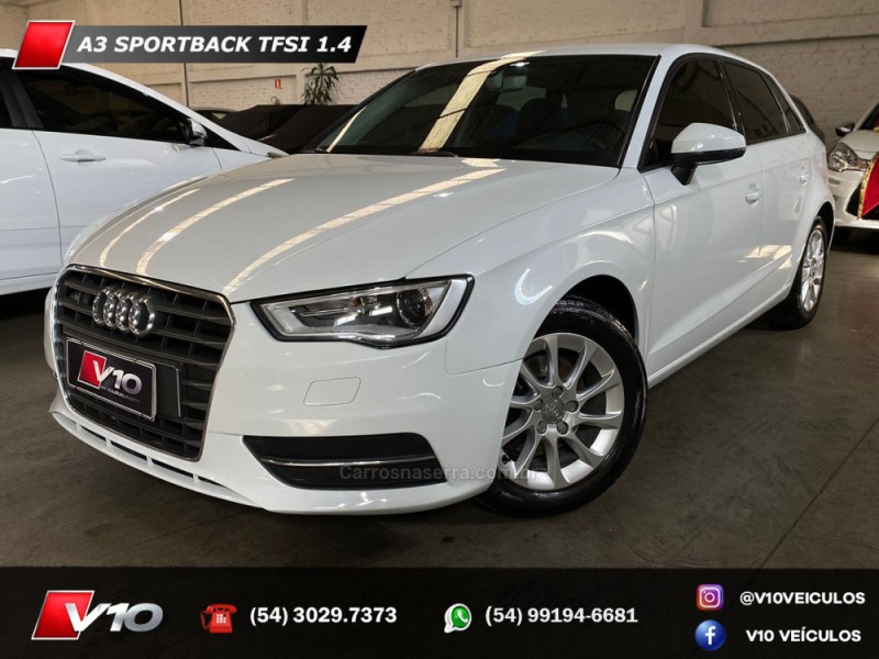 a3 1.4 tfsi sportback 16v gasolina 4p s tronic 2016 caxias do sul