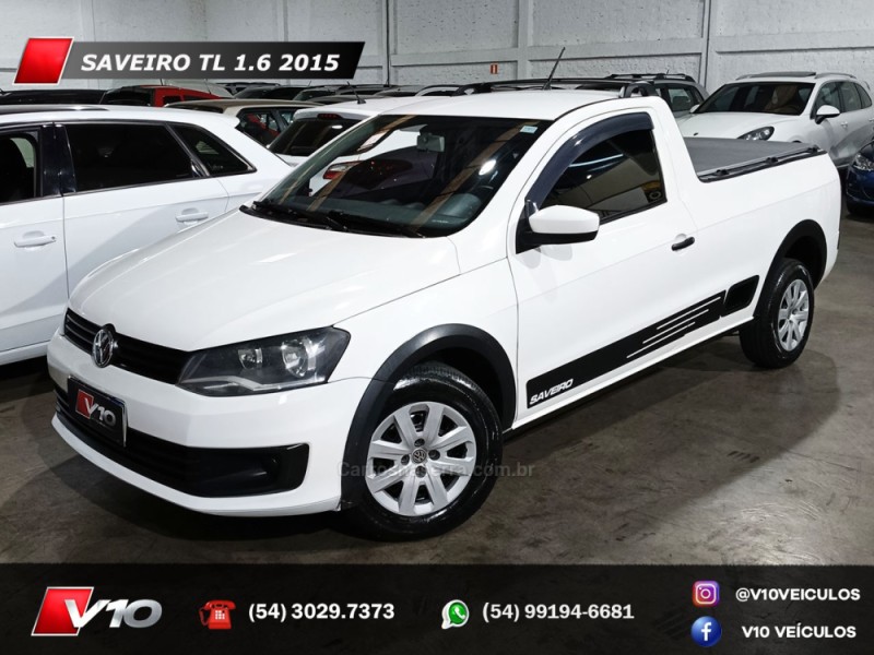 SAVEIRO 1.6 MI TRENDLINE CS 8V FLEX 2P MANUAL - 2015 - CAXIAS DO SUL
