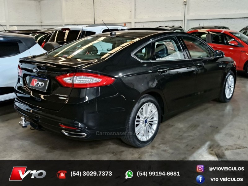 FUSION 2.0 TITANIUM GTDI ECOBOOST FWD GASOLINA 4P AUTOMÁTICO - 2015 - CAXIAS DO SUL