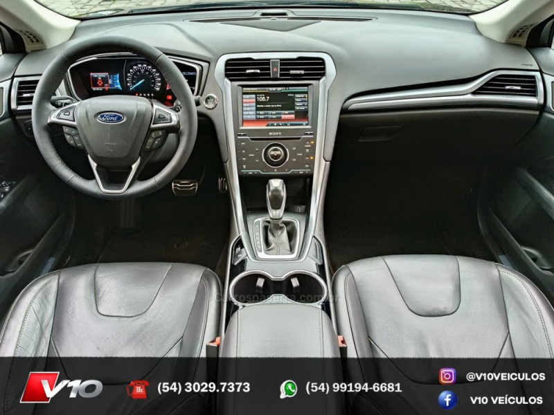 FUSION 2.0 TITANIUM GTDI ECOBOOST FWD GASOLINA 4P AUTOMÁTICO - 2015 - CAXIAS DO SUL