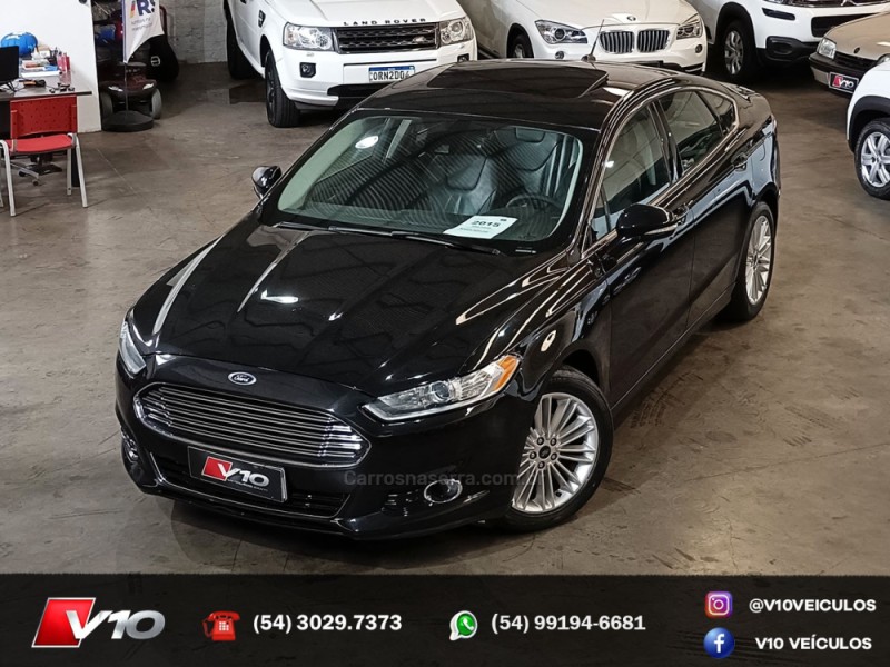 FUSION 2.0 TITANIUM GTDI ECOBOOST FWD GASOLINA 4P AUTOMÁTICO - 2015 - CAXIAS DO SUL