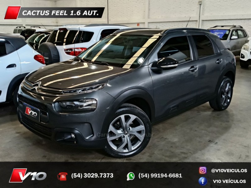 c4 cactus 1.6 vti feel flex 4p automatico 2022 caxias do sul
