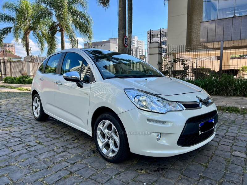 C3 1.6 EXCLUSIVE BVA 16V FLEX 4P AUTOMÁTICO - 2014 - CAXIAS DO SUL