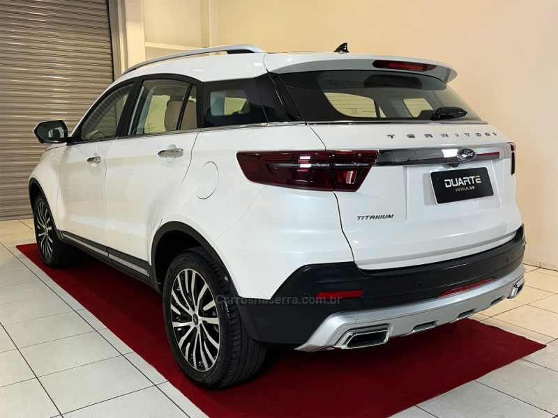 TERRITORY 1.5 GTDI ECOBOOST TITANIUM 16V GASOLINA 4P AUTOMÁTICO - 2021 - PORTO ALEGRE