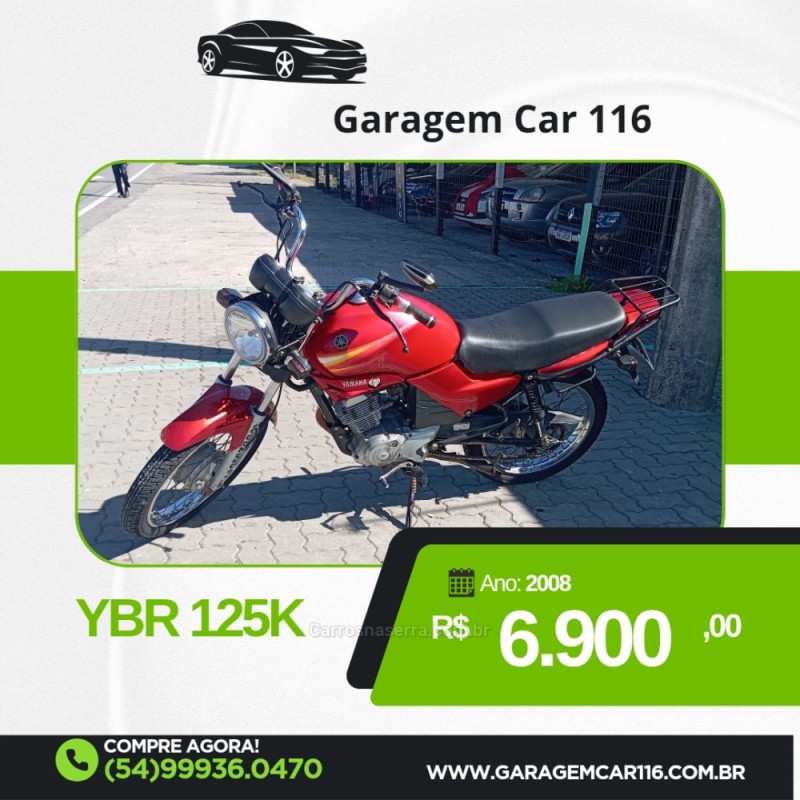 ybr 125k 2008 caxias do sul