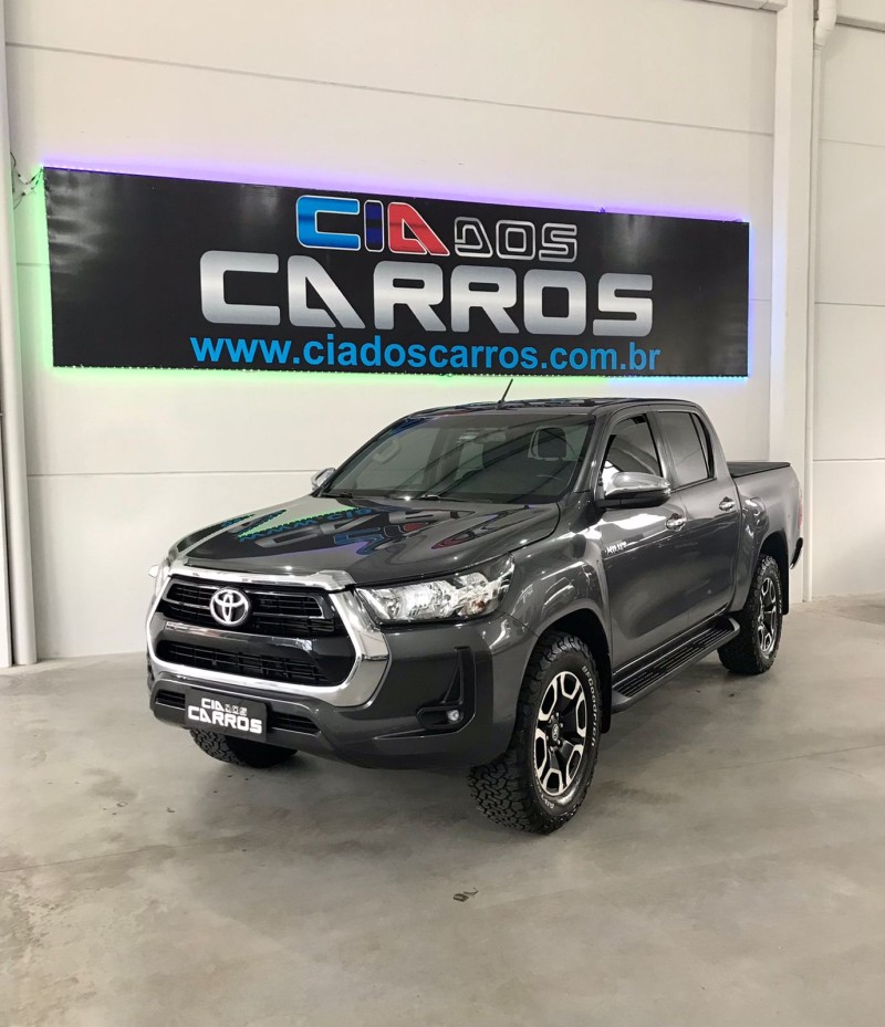 hilux 2.8 srv 4x4 cd 16v diesel 4p automatico 2021 lajeado