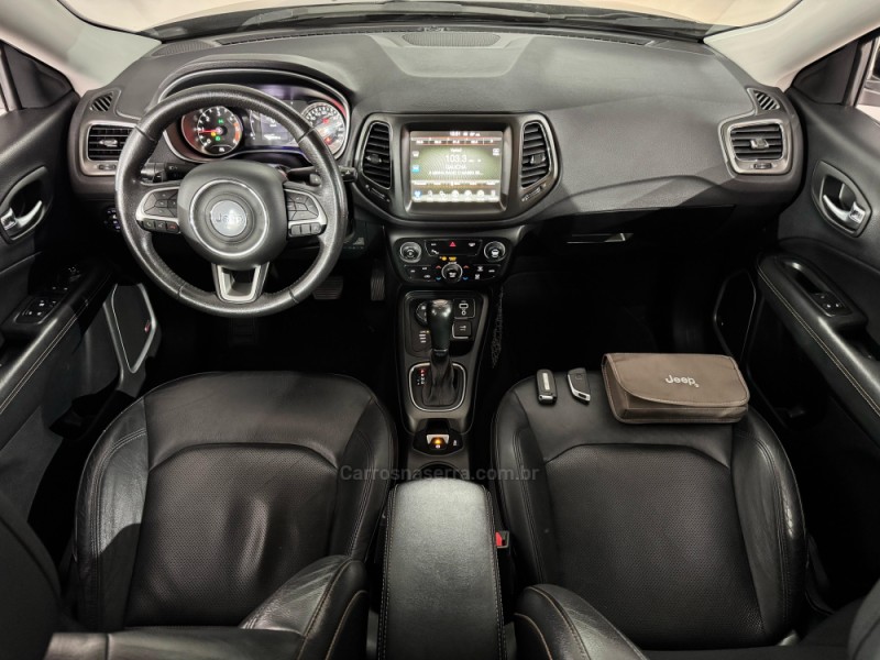 COMPASS 2.0 16V DIESEL LONGITUDE 4X4 AUTOMÁTICO - 2018 - NOVA PRATA