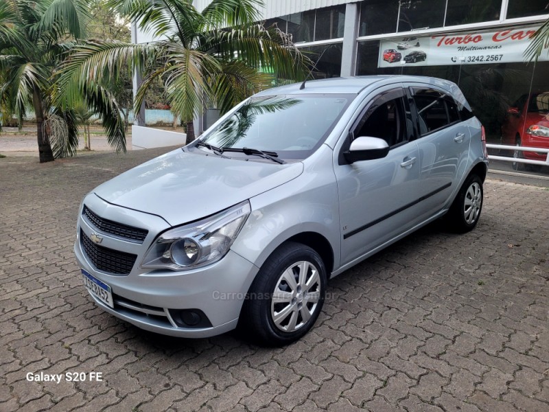 AGILE 1.4 MPFI LT 8V FLEX 4P MANUAL - 2011 - NOVA PRATA