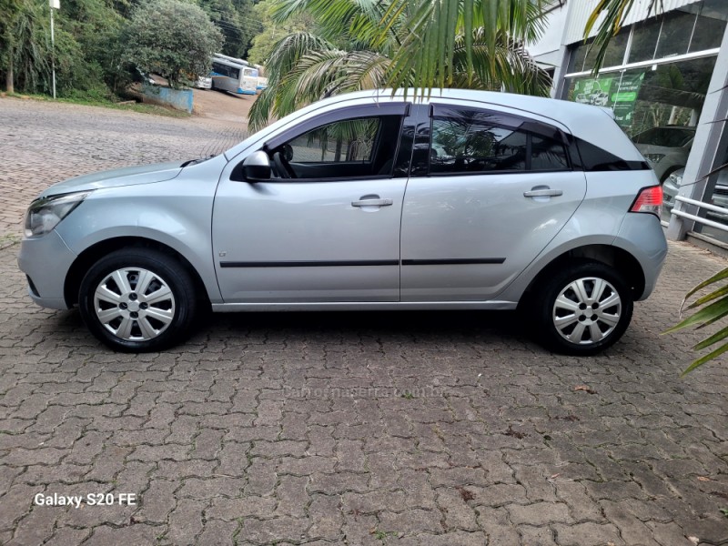 AGILE 1.4 MPFI LT 8V FLEX 4P MANUAL - 2011 - NOVA PRATA